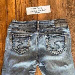 Silver Jeans Light Blue Slim Bootcut Jeans - Women's